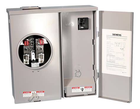 electric meter box 200 amp definition|200 amp meter main combination.